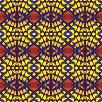 Vector geometry abstract seamless pattern background Stock Illustration