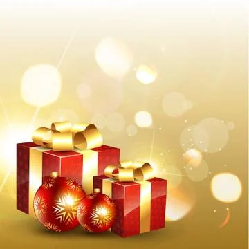 Vector gift box Stock Illustration