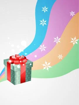 Vector gift box Stock Illustration