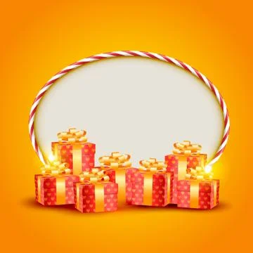 Vector gift box Stock Illustration