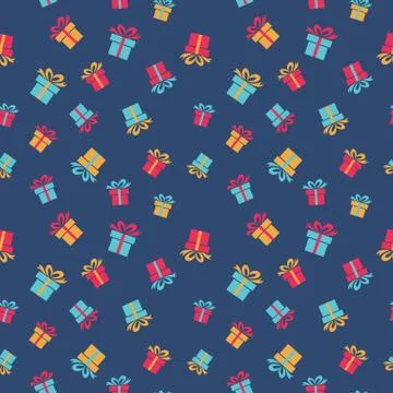 Vector Gift Pattern Stock Illustration