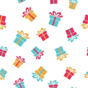 Vector Gift Pattern Illustrazione stock