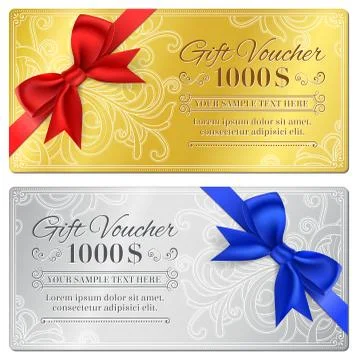 Vector Gift Voucher Stock Illustration