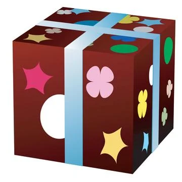 Vector giftbox 3d vector gift box, isolated object on white Copyright: xZo... Stock Photos