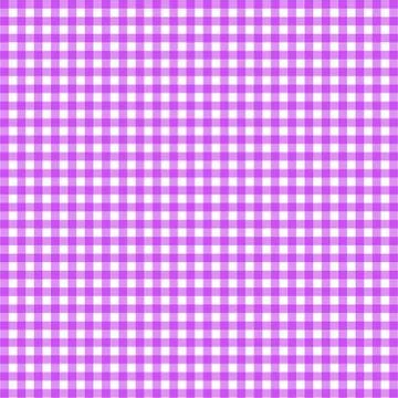 Vector gingham pattern in purple background Stock Illustration