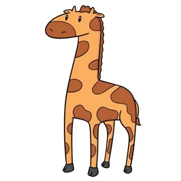 Vector of giraffe Stock Illustration
