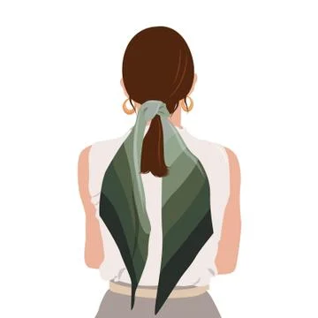 Vector girl Illustrazione stock