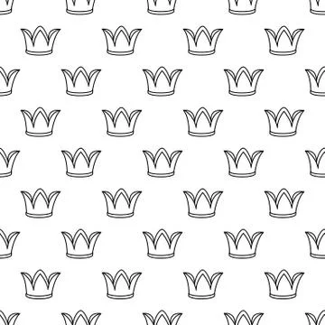 Vector girlish seamless pattern Stock Illustration