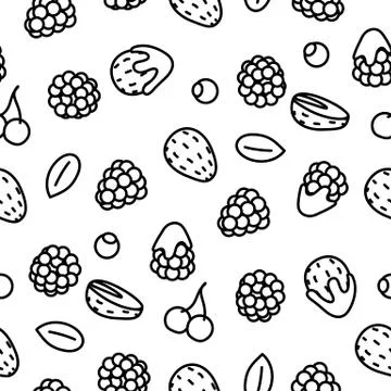 Vector girlish seamless pattern Illustrazione stock