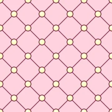 Vector girlish seamless pattern Stock Illustration