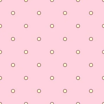 Vector girlish seamless pattern Stock Illustration