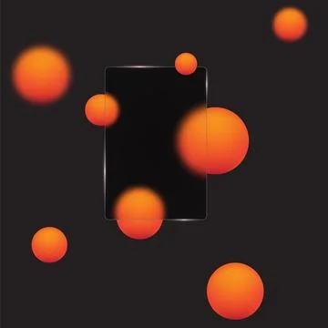 Vector glass morphism. Space for text, banner. Transparency effect. Place f.. Stock Illustration