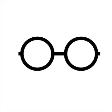 Vector glasses Icon Glasses on a white background. Vector illustration Stock Illustration
