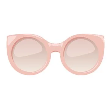 Vector glasses isolated on white background Stock Illustration