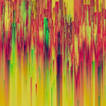 Vector glitch background. Digital image data distortion. Colorful abstract ba 库存插图
