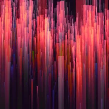 Vector glitch background. Digital image data distortion. Colorful abstract ba Stock Illustration