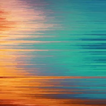 Vector glitch background. Digital image data distortion. Colorful abstract ba Stock Illustration