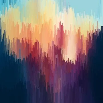 Vector glitch background. Digital image data distortion. Colorful abstract ba Stock Illustration