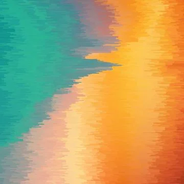 Vector glitch background. Digital image data distortion. Colorful abstract ba Stock Illustration