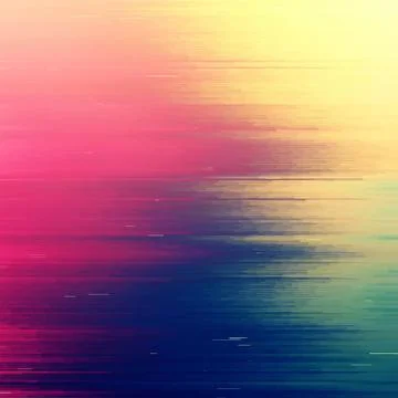 Vector glitch background. Digital image data distortion. Colorful abstract ba Stock Illustration