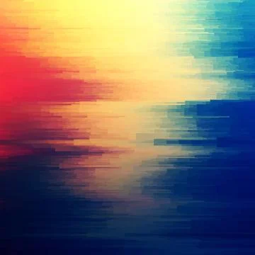 Vector glitch background. Digital image data distortion. Colorful abstract ba Stock Illustration