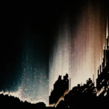 Vector glitch background. Digital image data distortion. Colorful abstract ba Stock Illustration