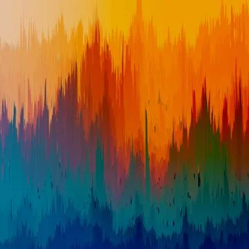 Vector glitch background. Digital image data distortion. Colorful abstract ba Stock Illustration