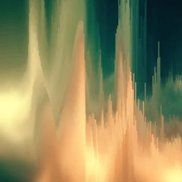 Vector glitch background. Digital image data distortion. Colorful abstract ba Stock Illustration