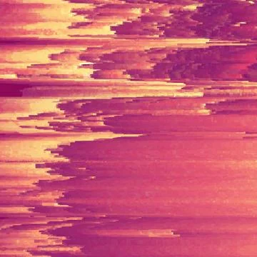 Vector glitch background. Digital image data distortion. Colorful abstract ba Stockillustratie