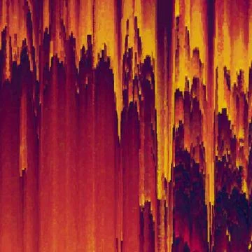 Vector glitch background. Digital image data distortion. Colorful abstract ba Stock Illustration