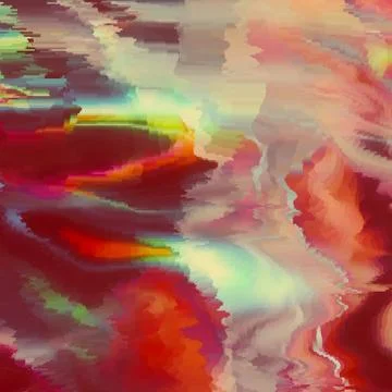 Vector glitch background. Digital image data distortion. Colorful abstract ba 스톡 일러스트