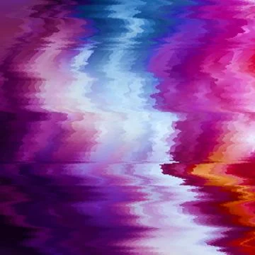 Vector glitch background. Digital image data distortion. Colorful abstract ba イラスト素材