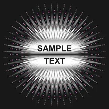 Vector glitter background. Stock Illustration