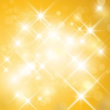 Vector glittering sparkling stars Stock Illustration
