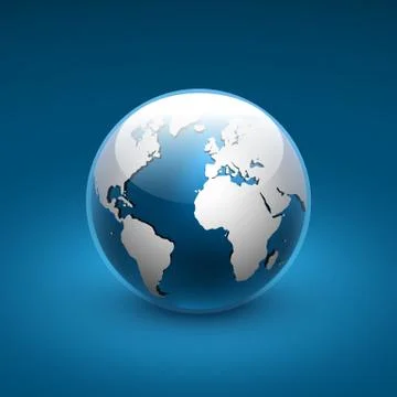 Vector globe icon of the world. イラスト素材