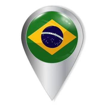 Vector. Glossy button with highlights and shadows. Geo location Stock Illustration
