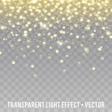 Vector Glow light Effect. Star burst with Sparkles. Stock-Illustration