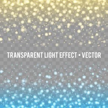 Vector Glow light Effect. Star burst with Sparkles. Illustrazione stock