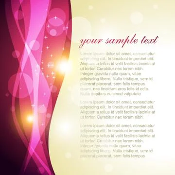 Vector glowing background Stock Illustration