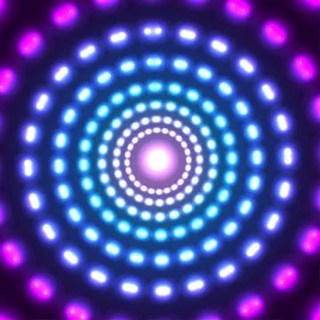 Vector glowing circle background. Eps10 Stock Illustration