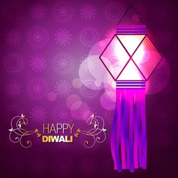 Vector glowing lamp Stock Illustration