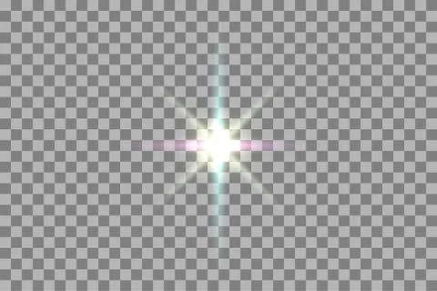 Vector glowing light effect. イラスト素材