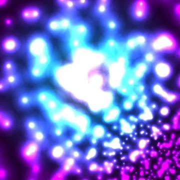 Vector glowing micro cosmos background. Eps10 Stock Illustration