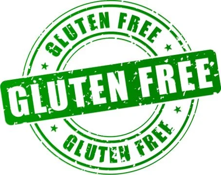 Vector gluten free stamp Stock Illustration