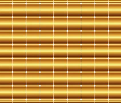 Vector gold background with stripes Stock Illustration