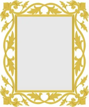 Vector gold frame Vector gold frame Copyright: xZoonar.com/IgorxLubnevskiy... Stock Photos