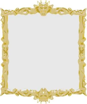 Vector gold frame Vector gold frame Copyright: xZoonar.com/IgorxLubnevskiy... Stock Photos