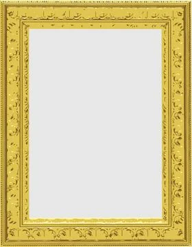 Vector gold frame Vector gold frame Copyright: xZoonar.com/IgorxLubnevskiy... Stock Photos