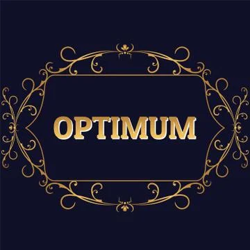 Vector gold frames. Vintage page decoration, borders. Wicker lines and old de Stock Illustration