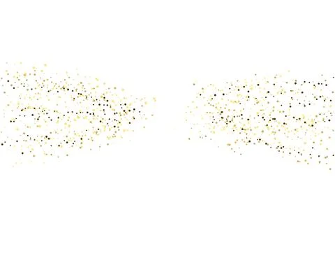 Vector gold glitter background, abstract. Vector illustration. Stock Illustration